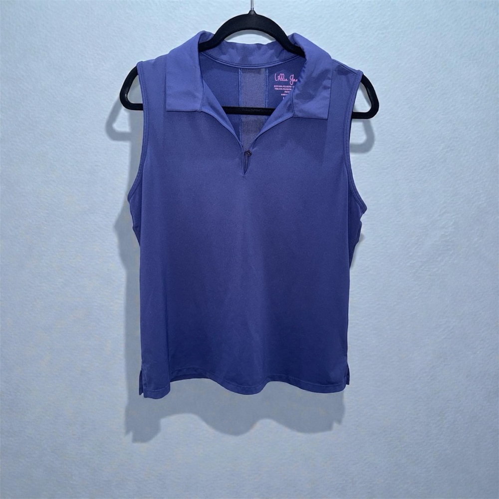 Purple Sleeveless Golf / Pickleball Top by Lillie Green